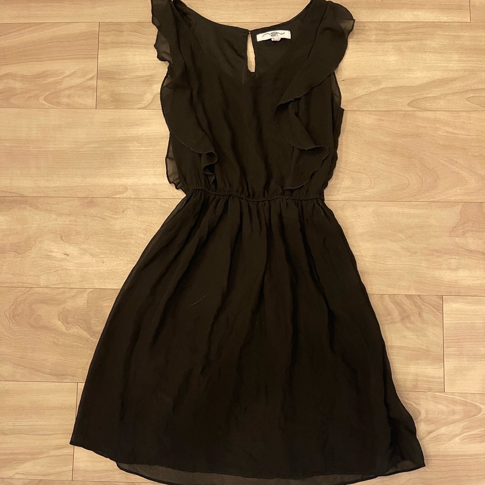 Ruffled Cocktail Dress